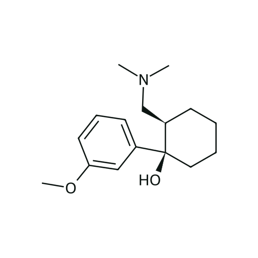 Tramadol — iskelet formülü (PubChem CID 33741)